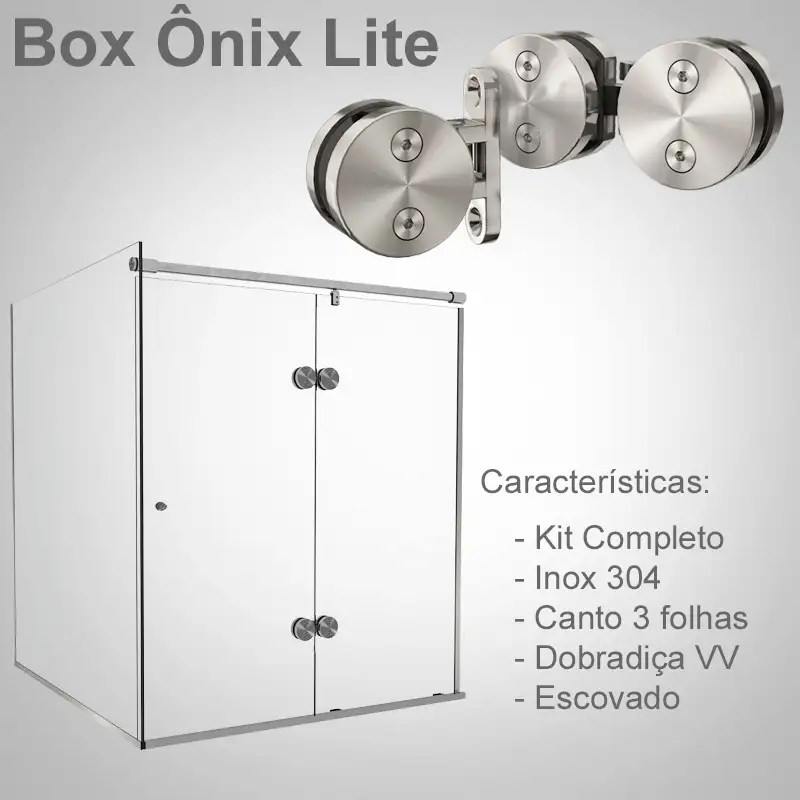 Canto 3 Folhas Escovado